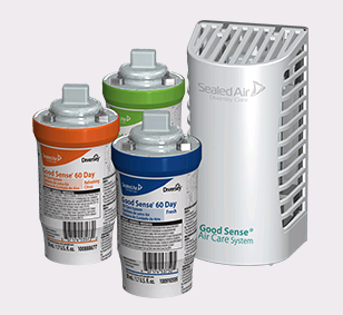 Good Sense® 60-Day Air Care System, 1.7 oz, Good Sense Odor Control Dispenser, 6/CT